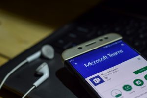 Microsoft Teams Dev App On Smartphone Screen