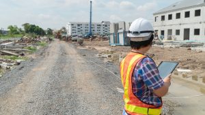 Portrait of construction engineer