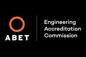 The ABET logo, and "Engineering Accreditation Commision"